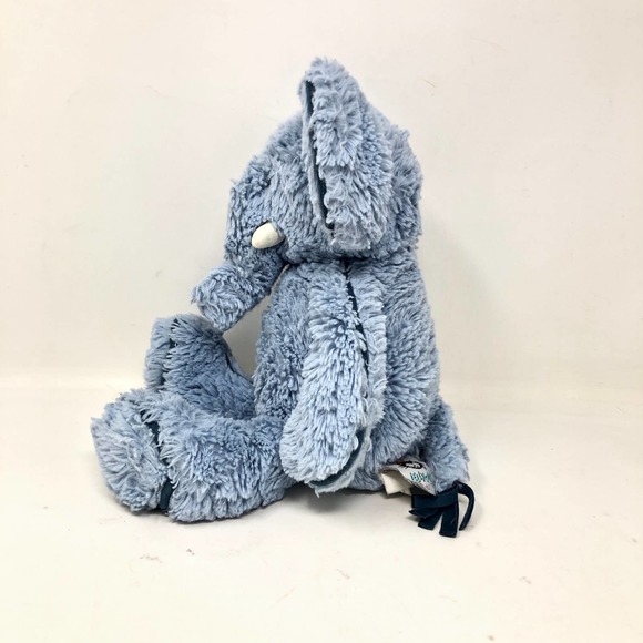 Jellycat Piper Striped Elephant Plush 12" Blue Stuffed Animal Floppy Lovey - Picture 4 of 5